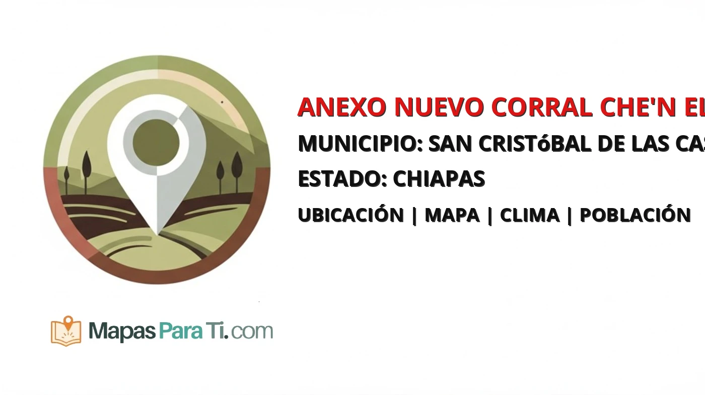 Mapa y datos de Anexo Nuevo Corral Che