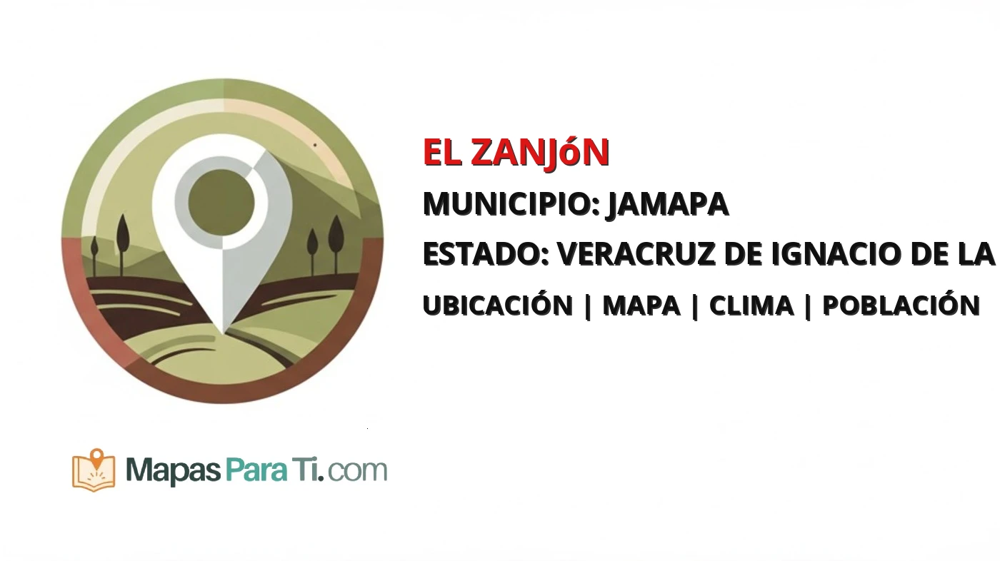 Mapa y datos de El Zanjón, Jamapa, Veracruz de Ignacio de la Llave
