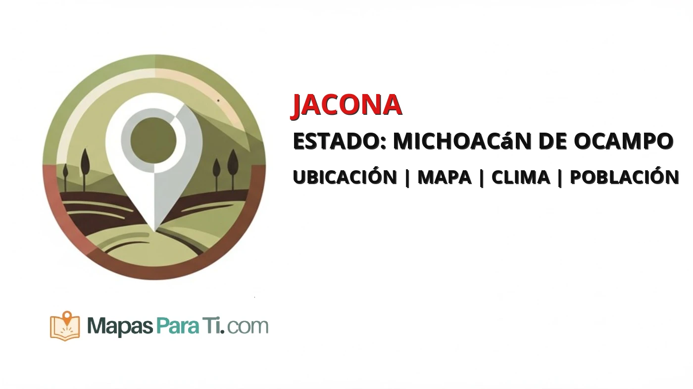 Mapa y datos de Jacona, Michoacán de Ocampo