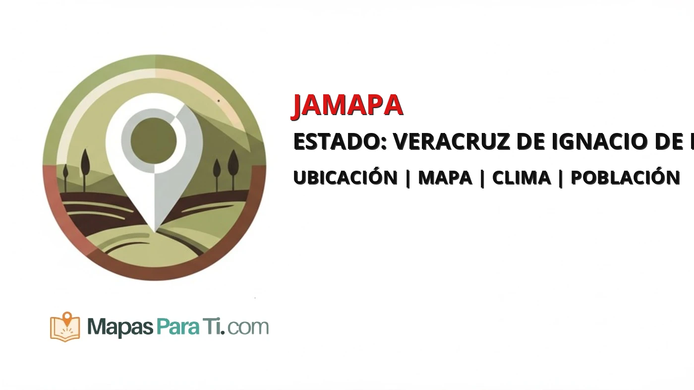 Mapa y datos del municipio de Jamapa, Veracruz de Ignacio de la Llave