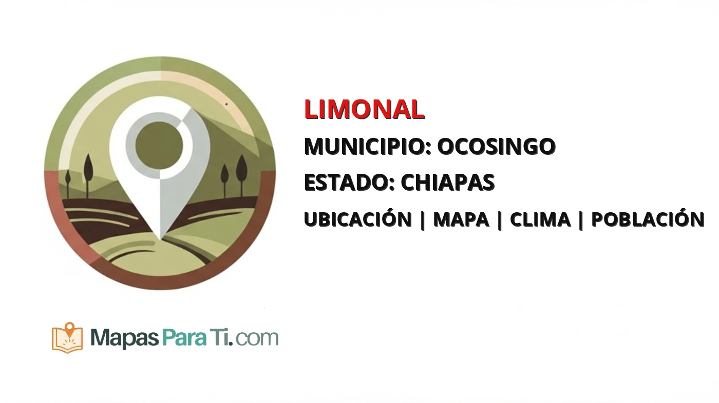 Mapa y datos de Limonal, Ocosingo, Chiapas