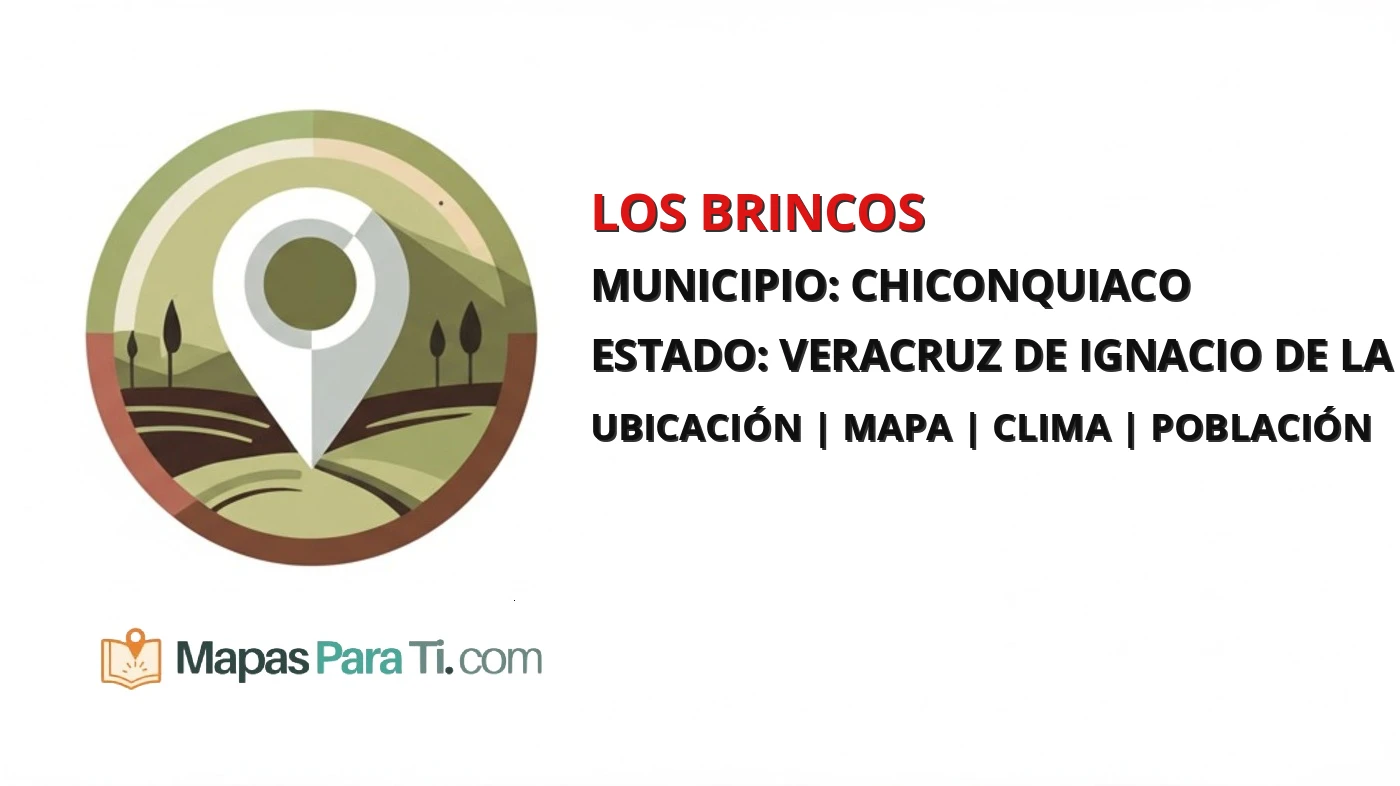 Mapa y datos de Los Brincos, Chiconquiaco, Veracruz de Ignacio de la Llave