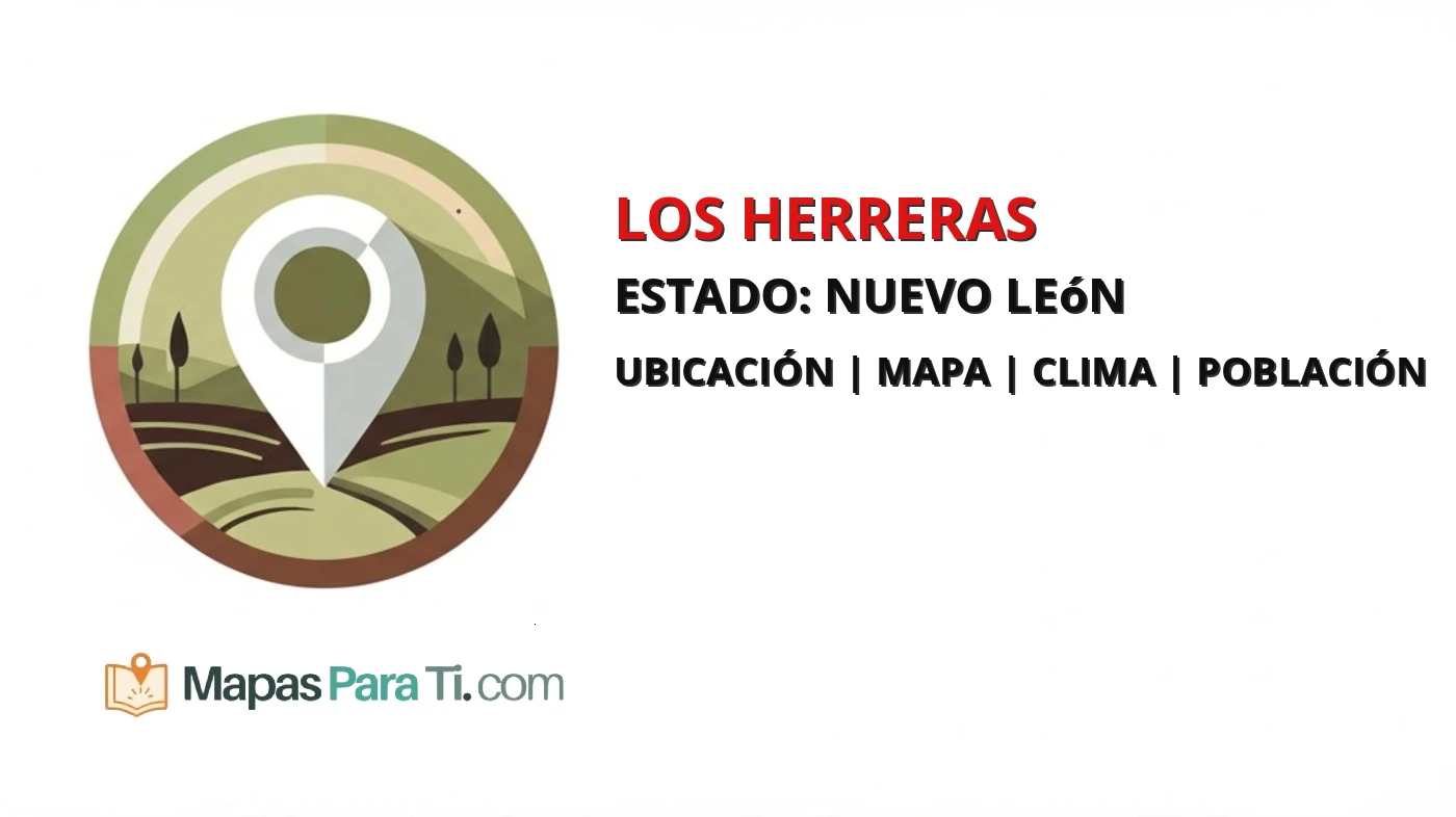 Mapa y datos del municipio de Los Herreras, Nuevo León